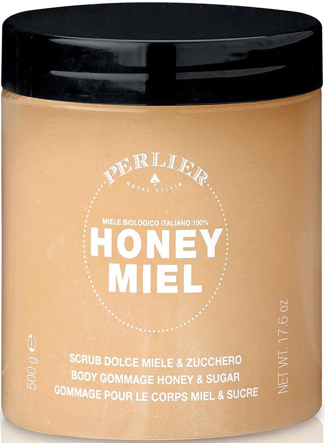 Perlier Honey Miel Scrub Corpo Dolce Miele e Zucchero Gommage Corpo 500gr, Made in Italy [Italian Import] - Image 1